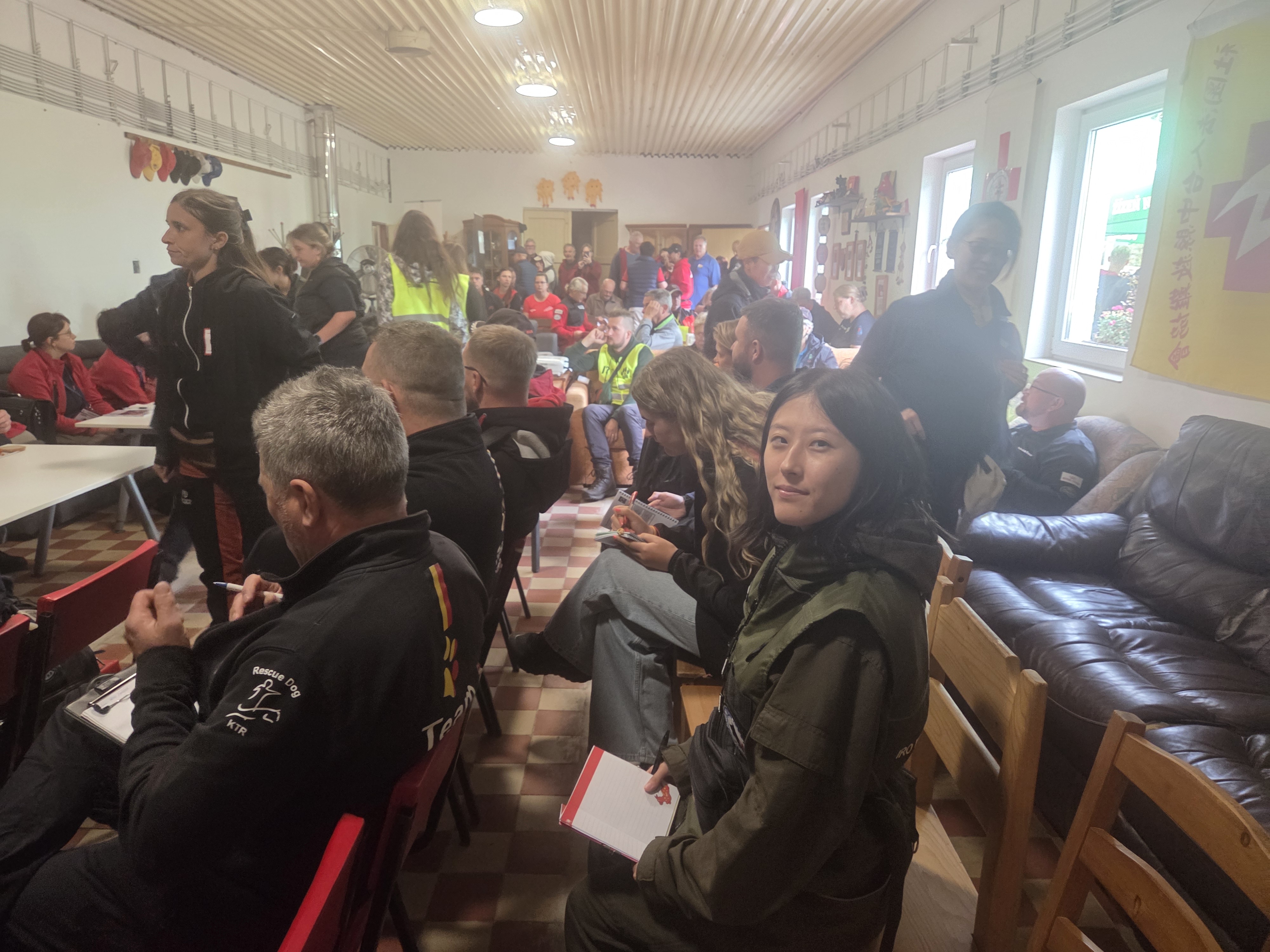 국제 인명구조견 세계대회 참가